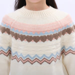 Casual Embroidery Sweater for Girls Image