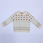 Casual Jacquard Sweater for Girls Image