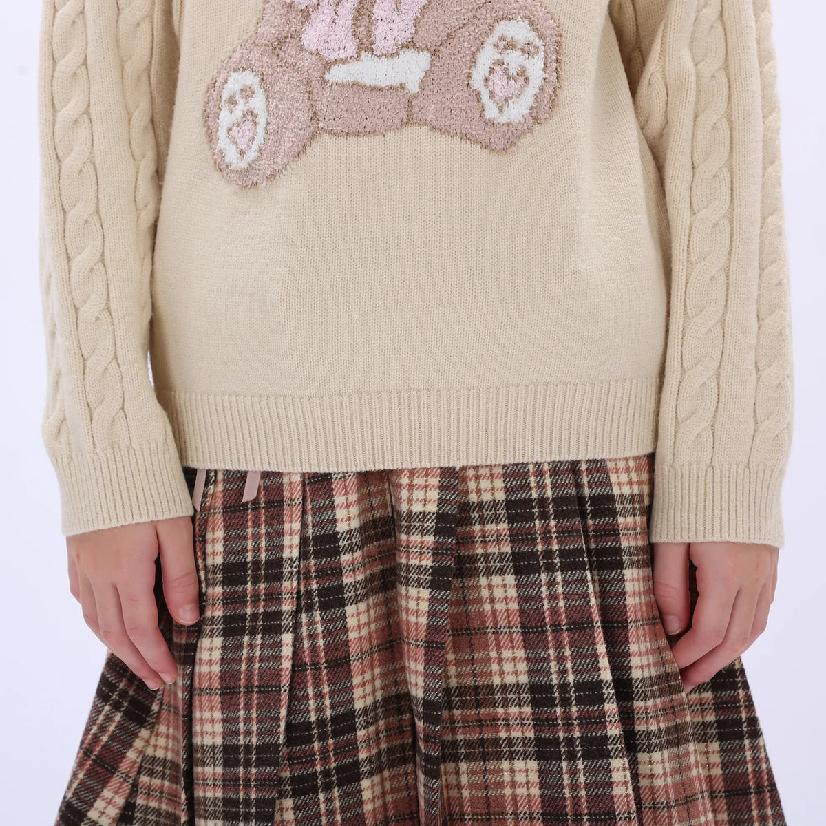 Casual Embroidery Pullover for Girls Image