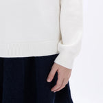 Casual Jacquard Sweater for Girls Image