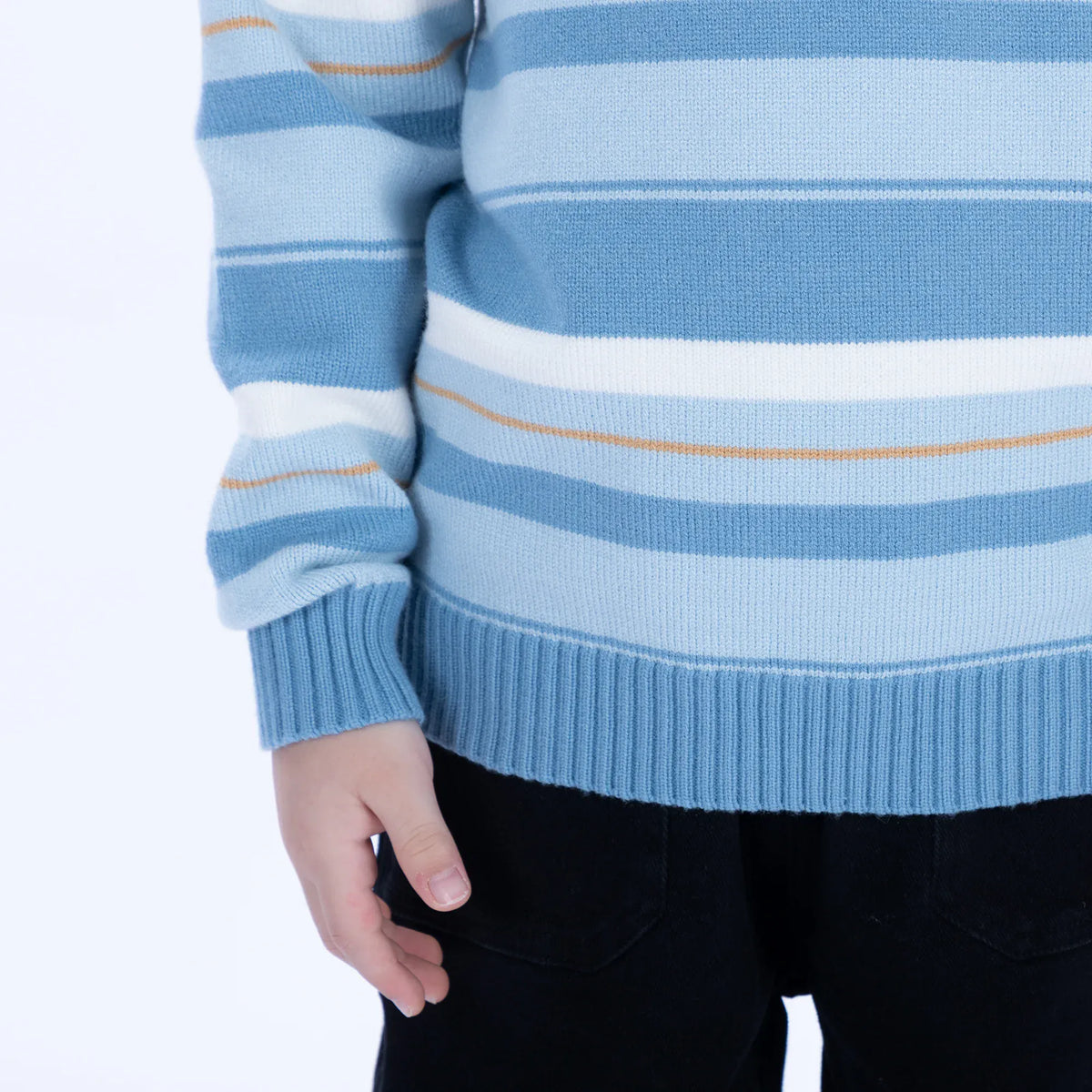Casual Striped Sweater for Boys Image