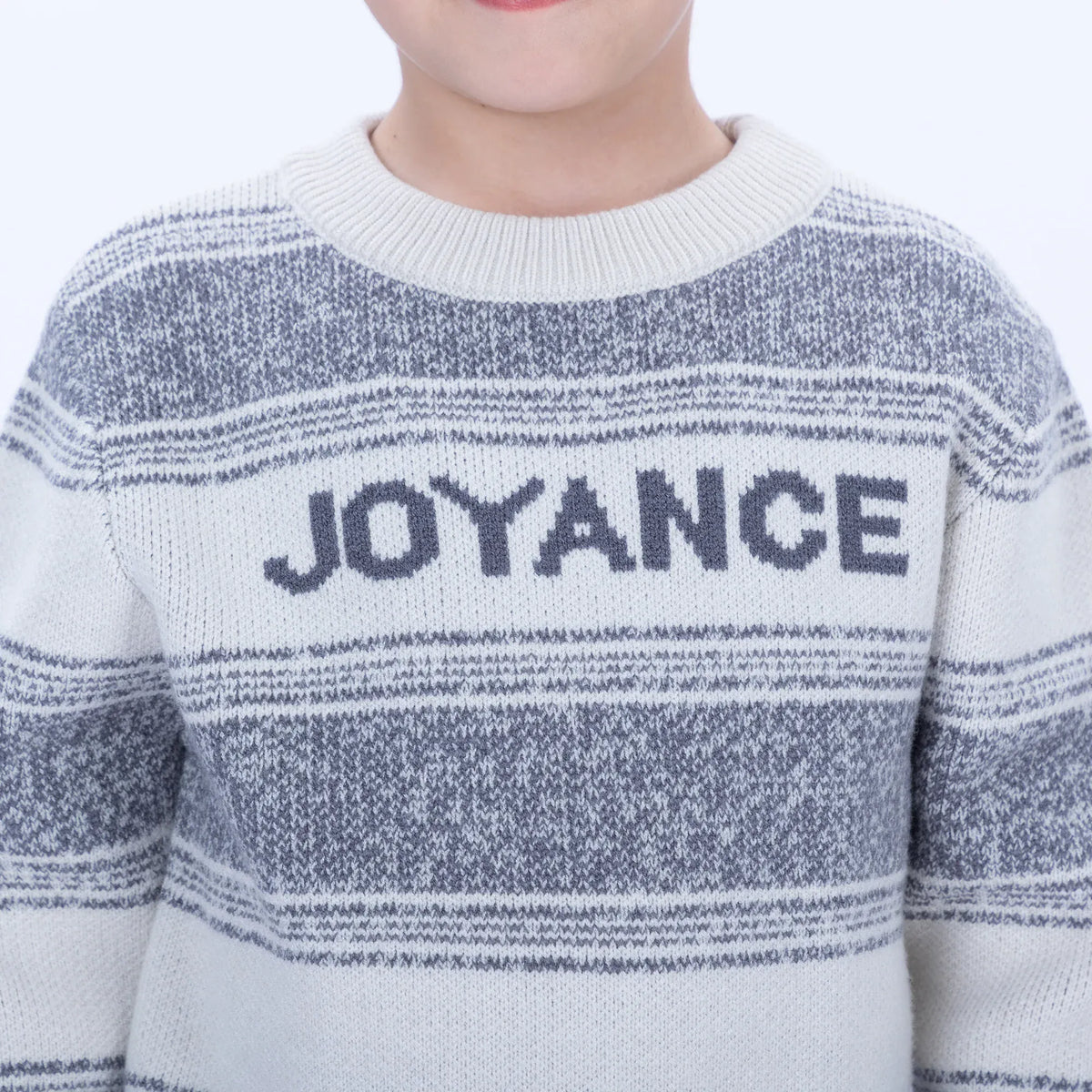 Casual Striped Sweater for Boys Image
