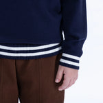 Casual Color-Blocked Sweater for Boys Image