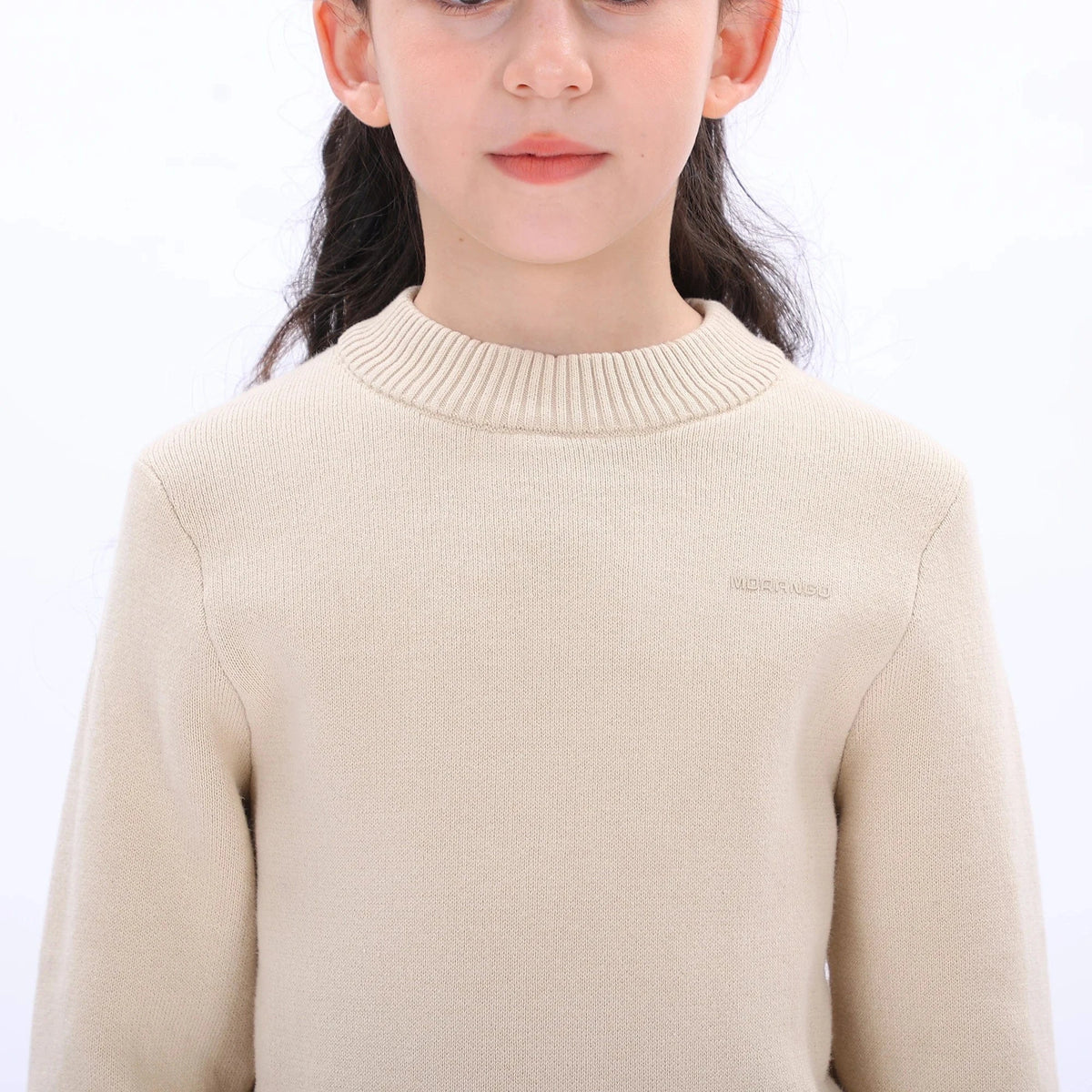 Casual Printed Sweater for Girls Image