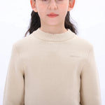 Casual Printed Sweater for Girls Image