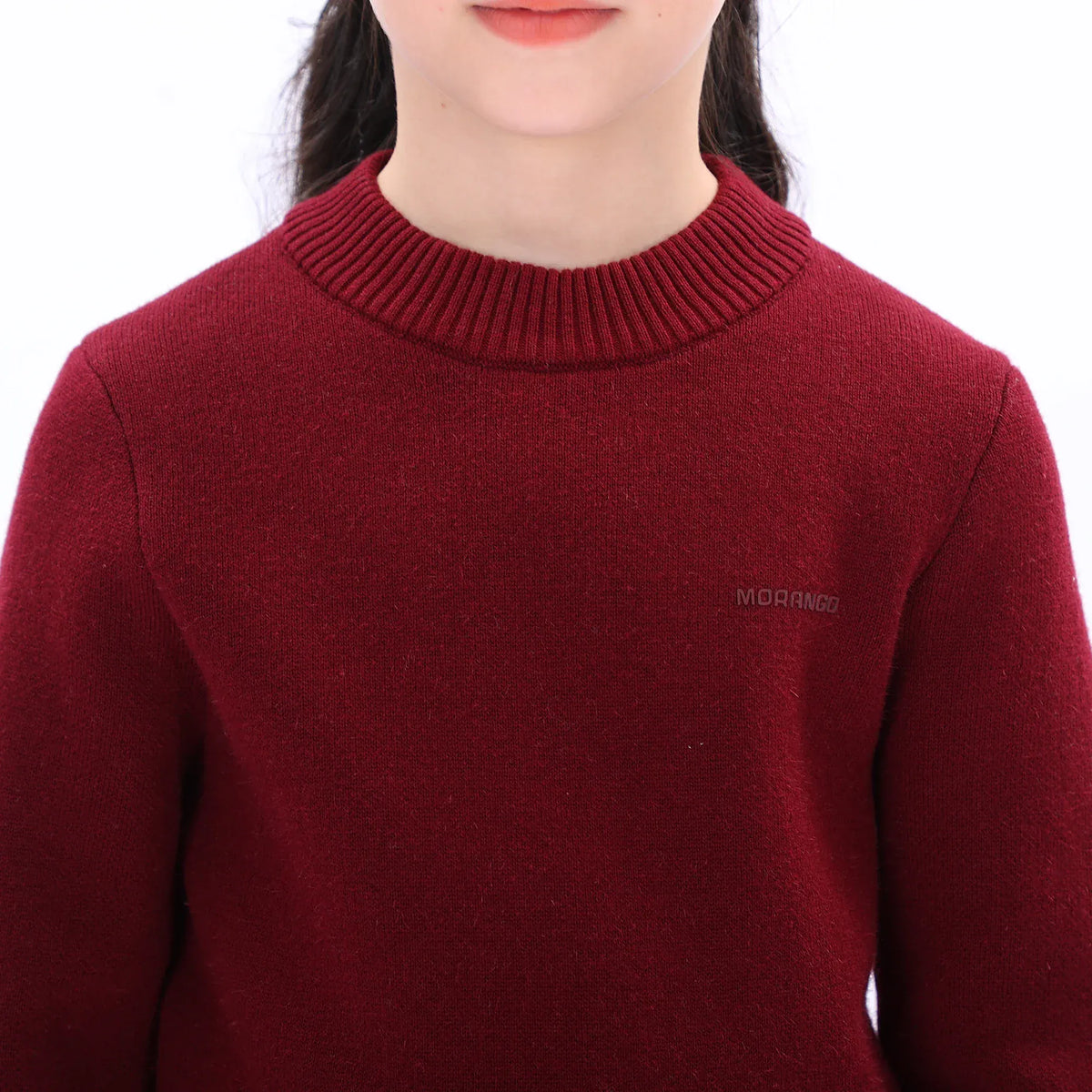 Casual Printed Sweater for Girls Image