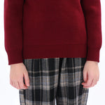 Casual Printed Sweater for Girls Image