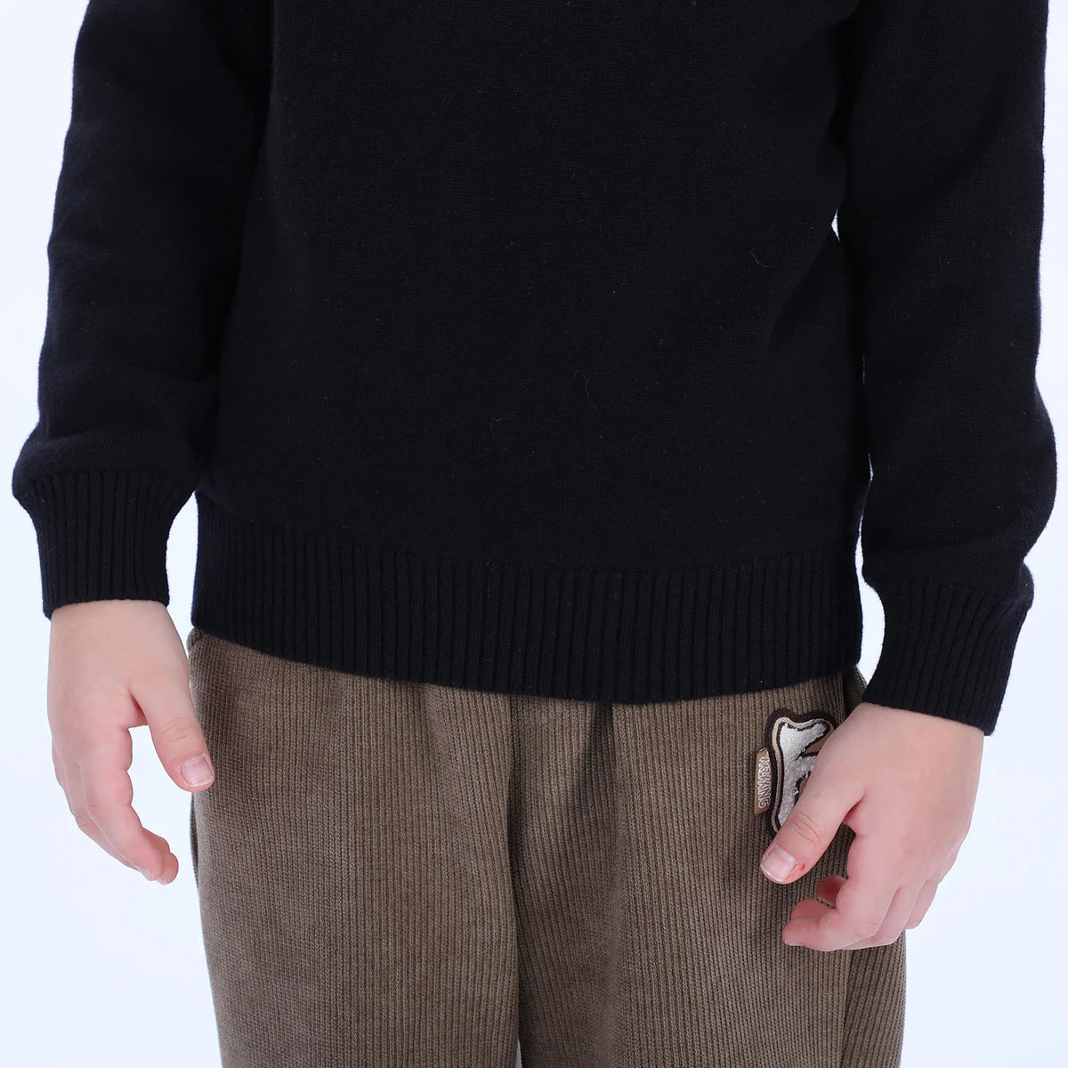 Casual Printed Sweater for Boys Image