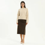 Elegant Jacquard Sweater for Women Image