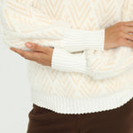 Elegant Jacquard Sweater for Women Image