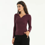 Elegant Plain Sweater for Women Image