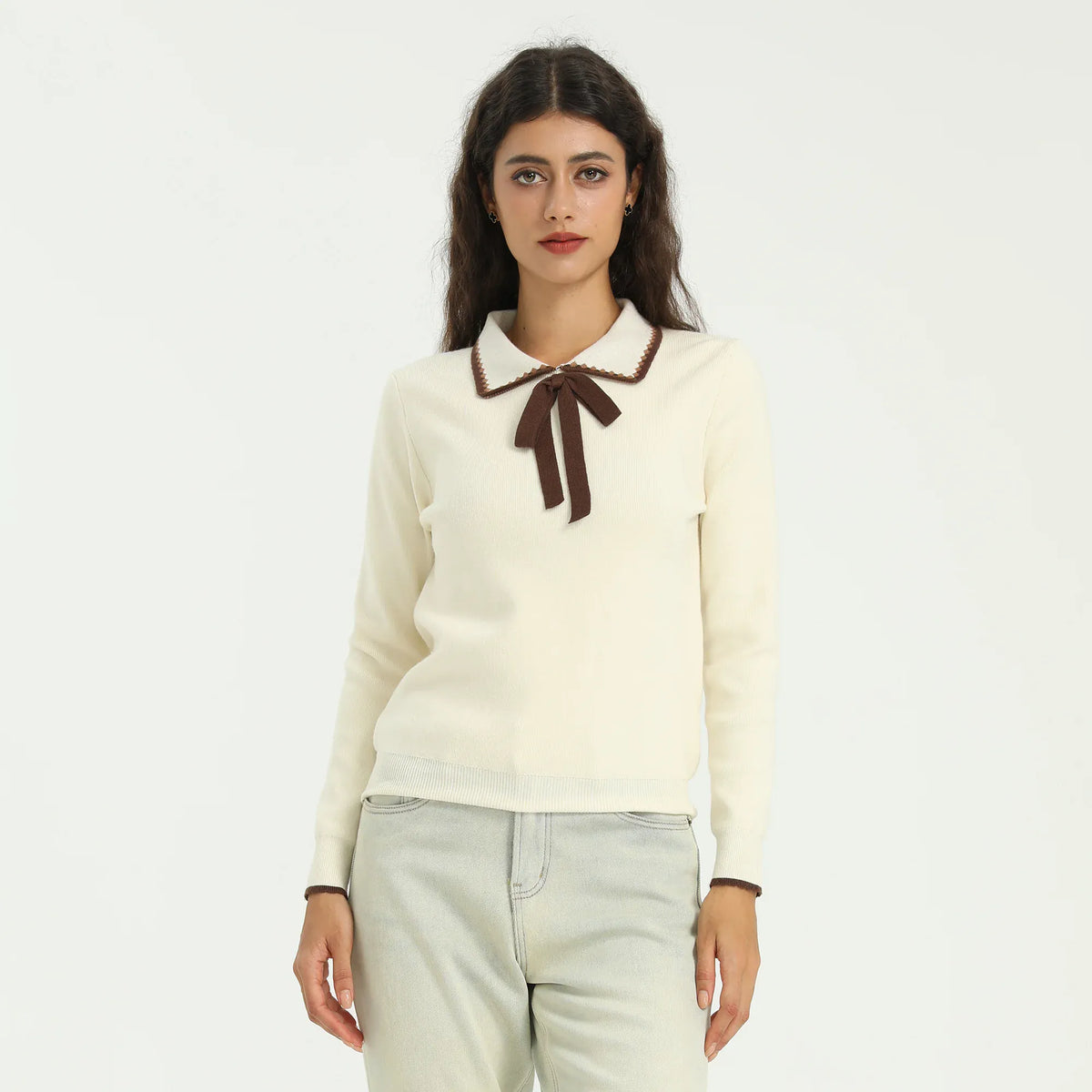 Elegant Embroidery Sweater for Women Image