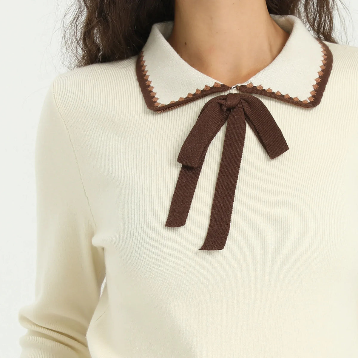 Elegant Embroidery Sweater for Women Image