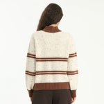 Elegant Striped Sweater for Women Image