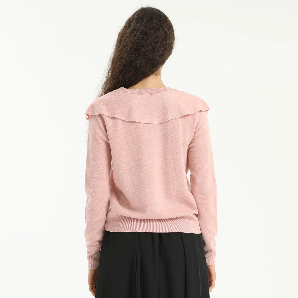 Elegant Plain Sweater for Women Image