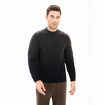 Green Elegant Classic Sweater for Men Image