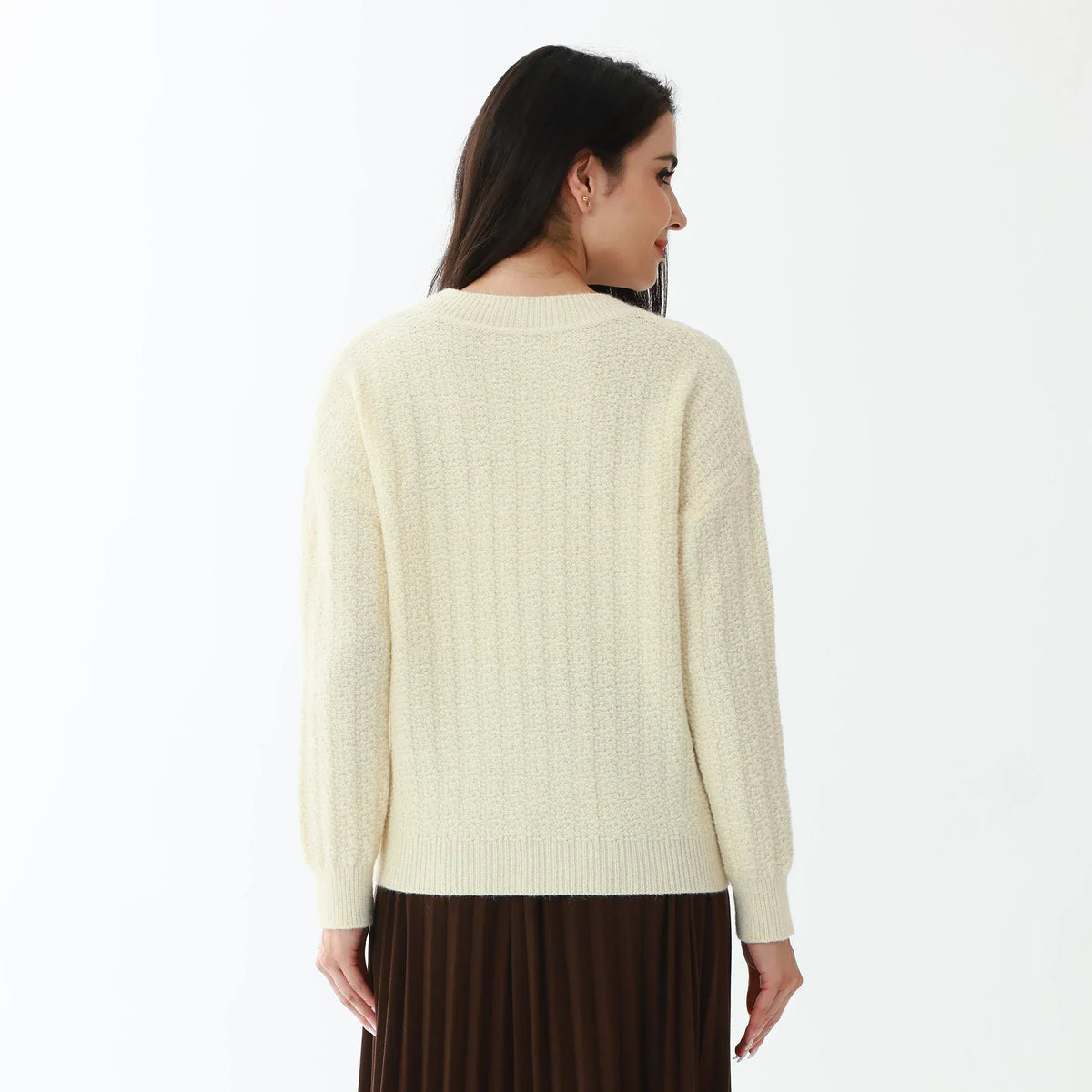 Elegant Floral Sweater for Women Image