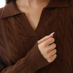 Elegant Jacquard Sweater for Women Image