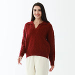 Elegant Jacquard Sweater for Women Image