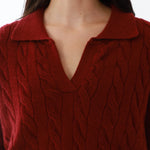 Elegant Jacquard Sweater for Women Image