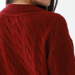 Elegant Jacquard Sweater for Women Image