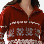 Elegant Embroidery Sweater for Women Image