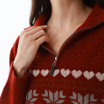 Elegant Embroidery Sweater for Women Image