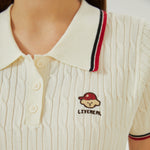 تيشيرت كاجوال مطرز للنساء