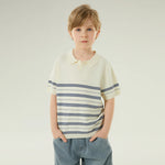 بولوشيرت كاجوال مخطط للأولاد