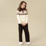 Prominent Print sweater For Girls