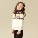 Prominent Print sweater For Girls