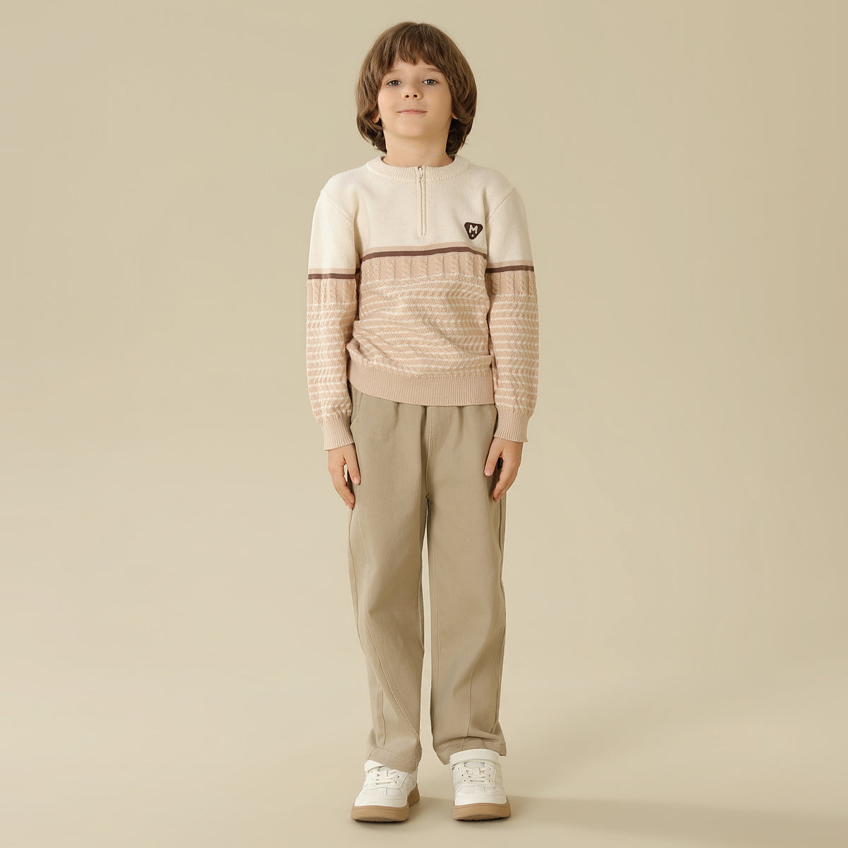 Striped Sweater For Boys