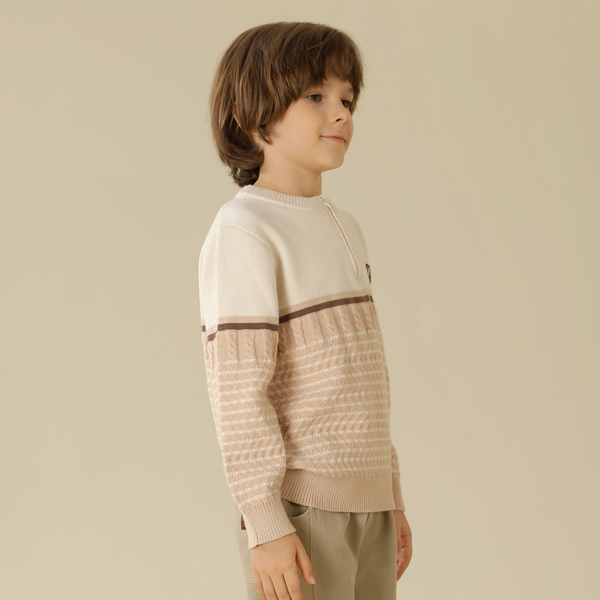 Striped Sweater For Boys