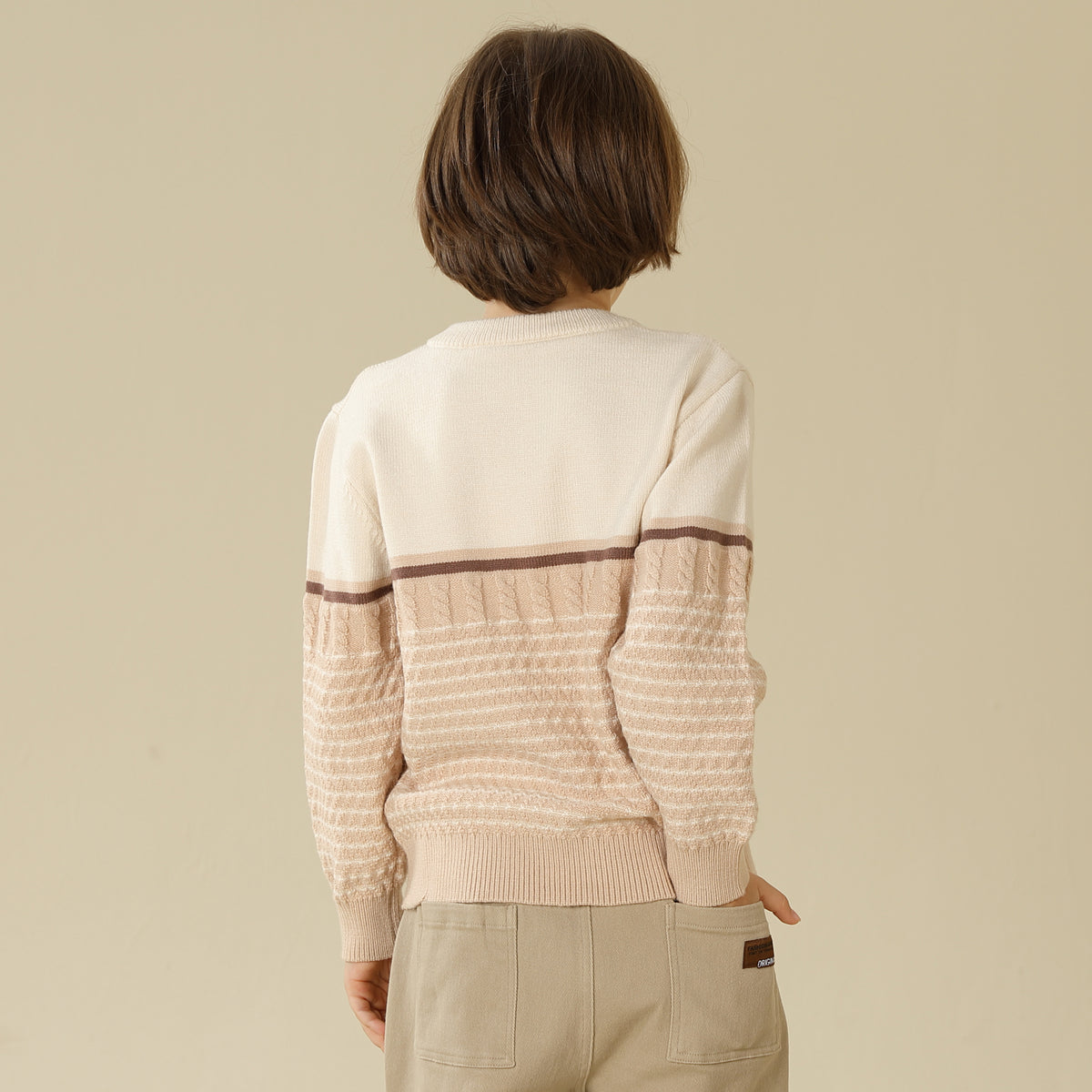 Striped Sweater For Boys