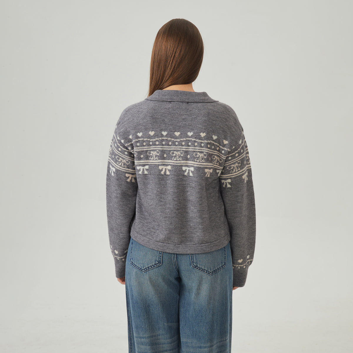 Prominent Print Sweater For Women