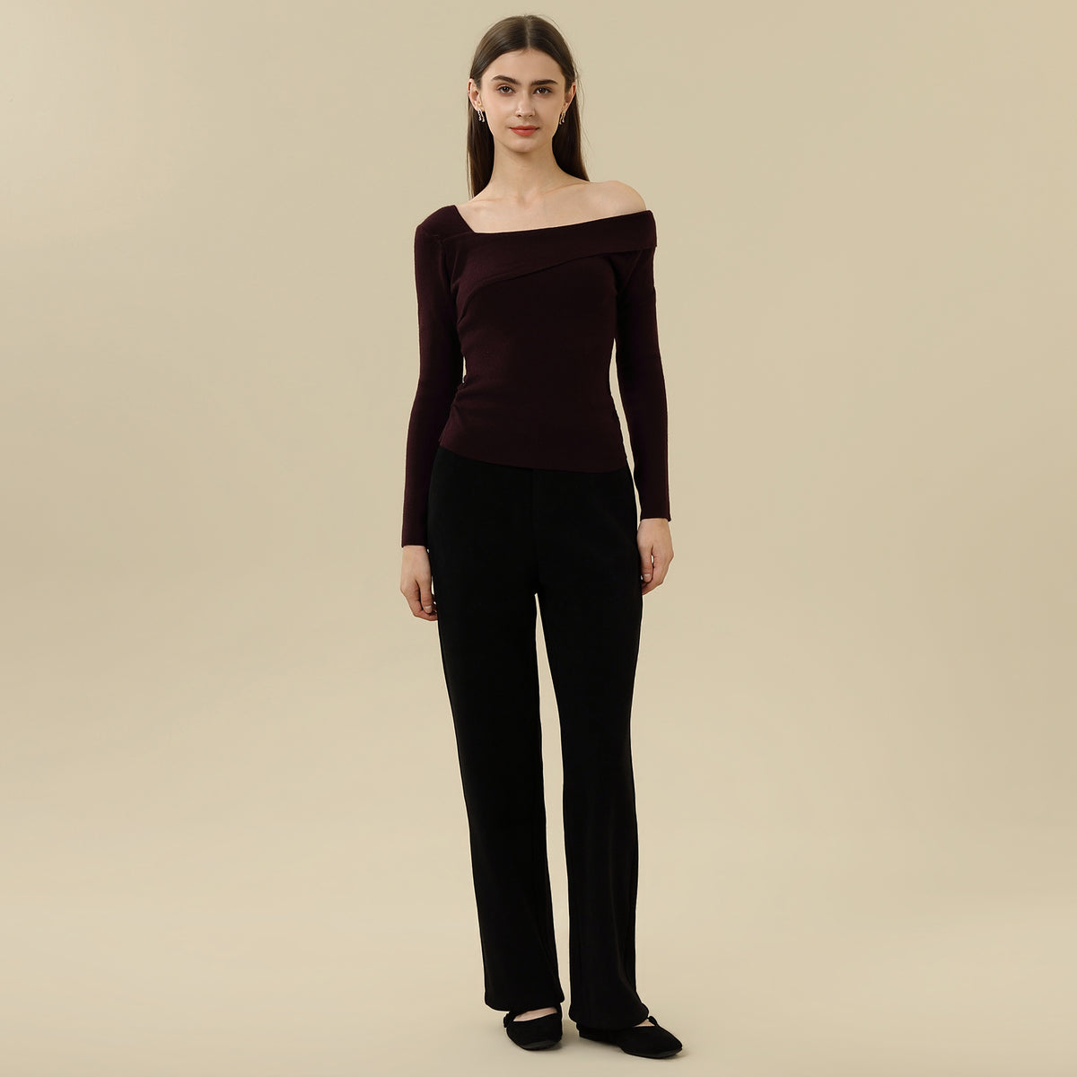 Plain Sweater For Women