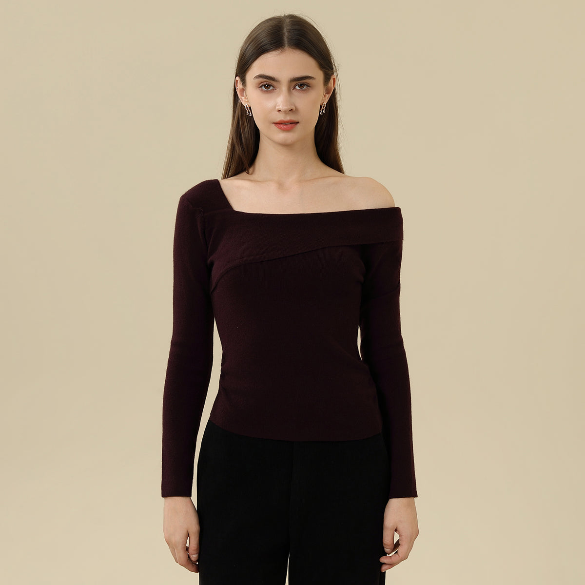 Plain Sweater For Women