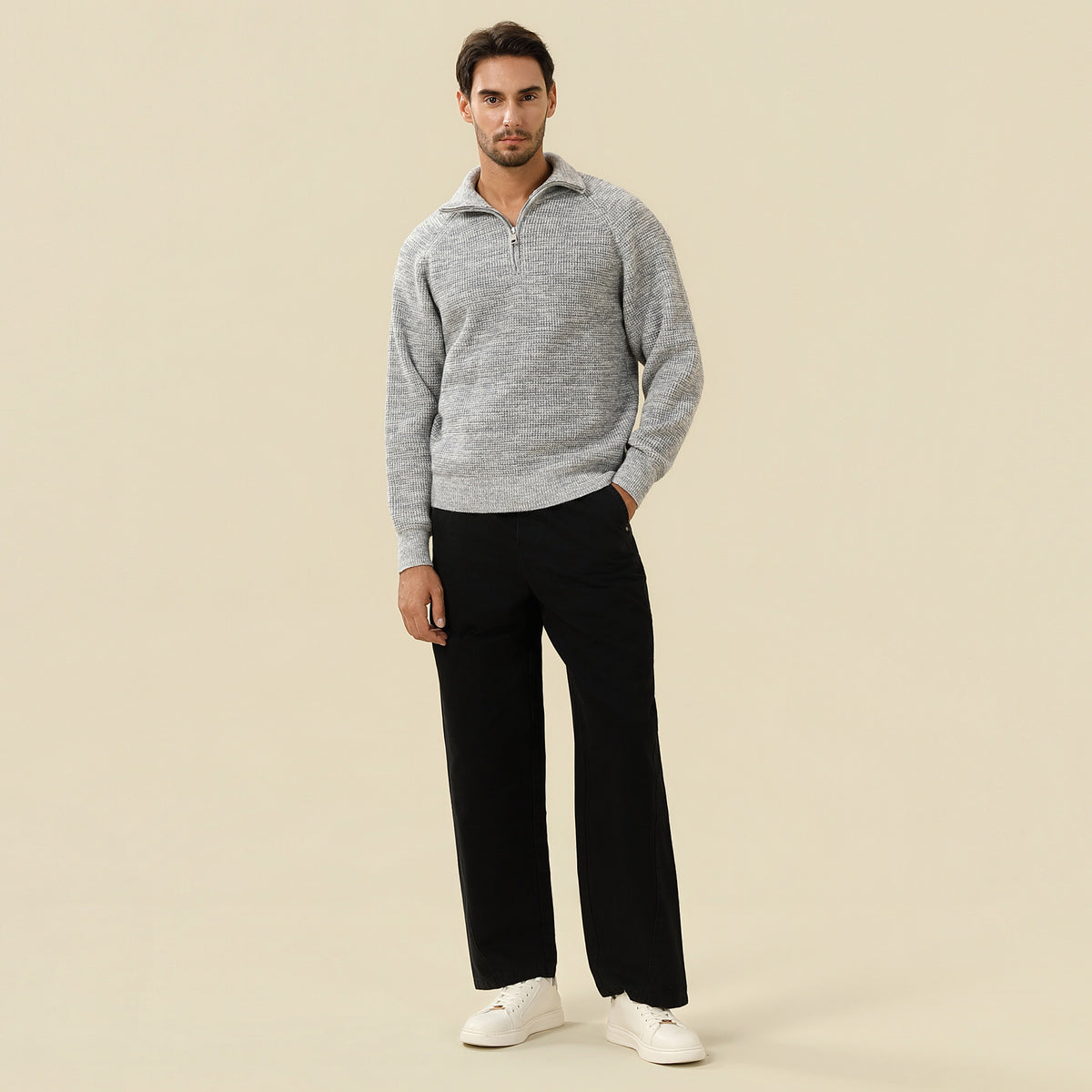 Solid Sweater For Men