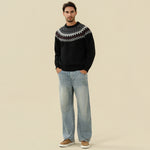 Prominent Print Sweater For Men