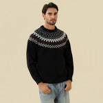 Prominent Print Sweater For Men