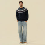 Prominent Print Sweater For Men