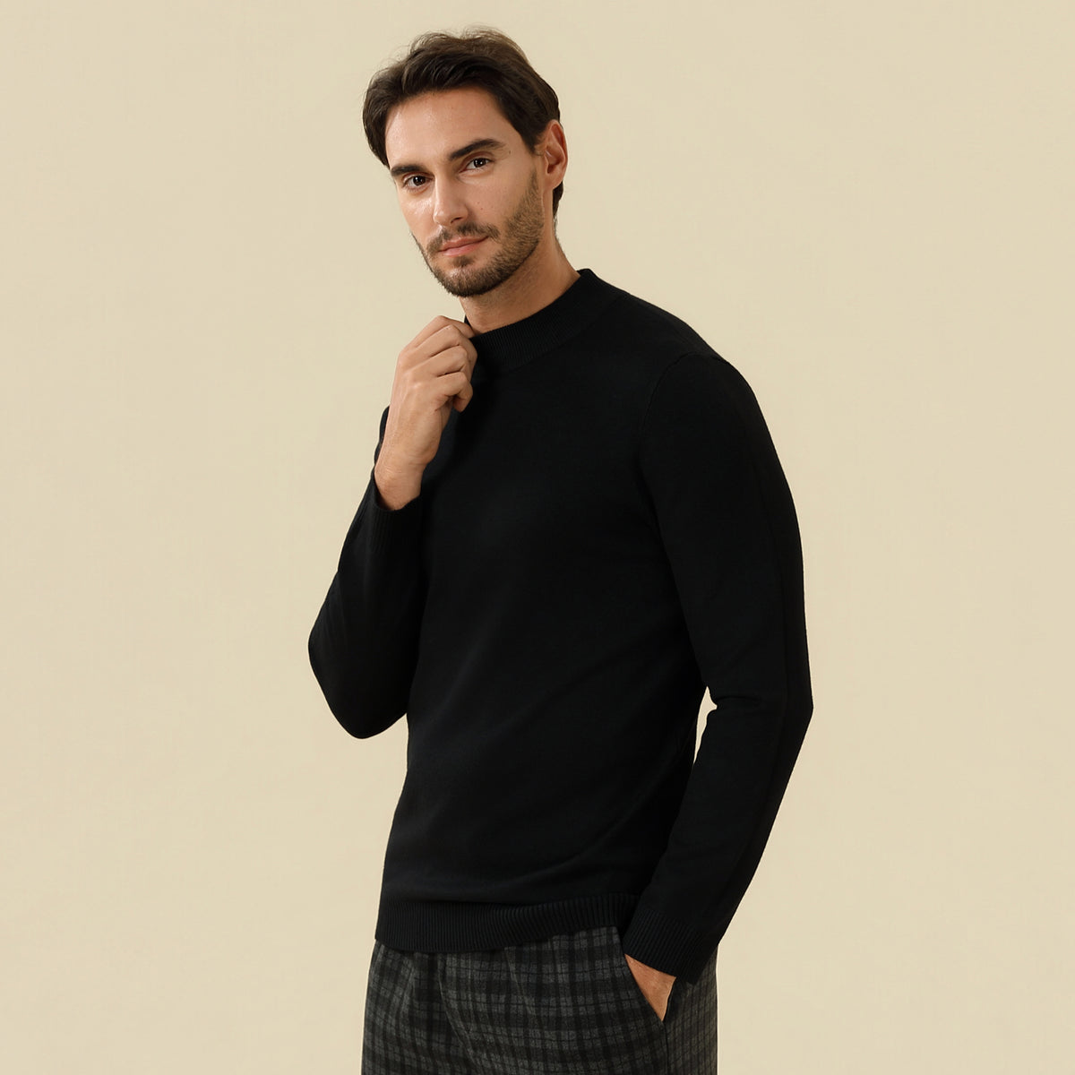 Plain Sweater For Men