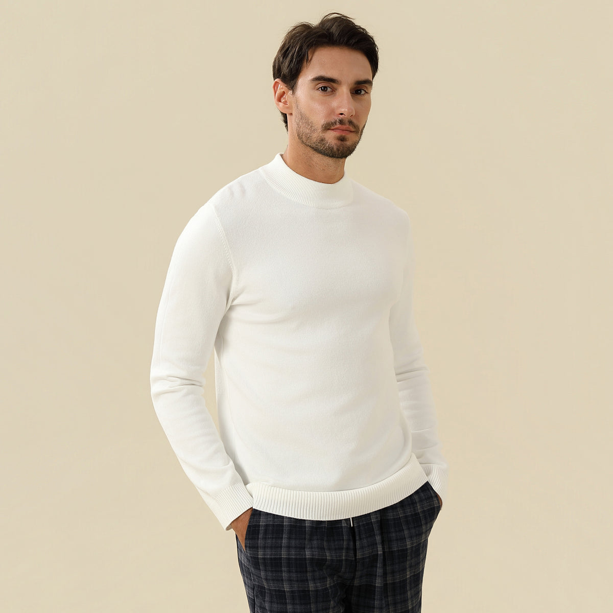 Plain Sweater For Men