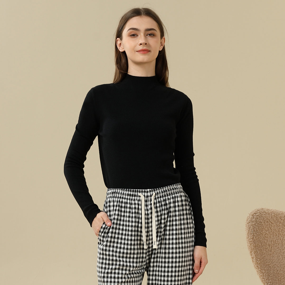 Plain Sweater For Women