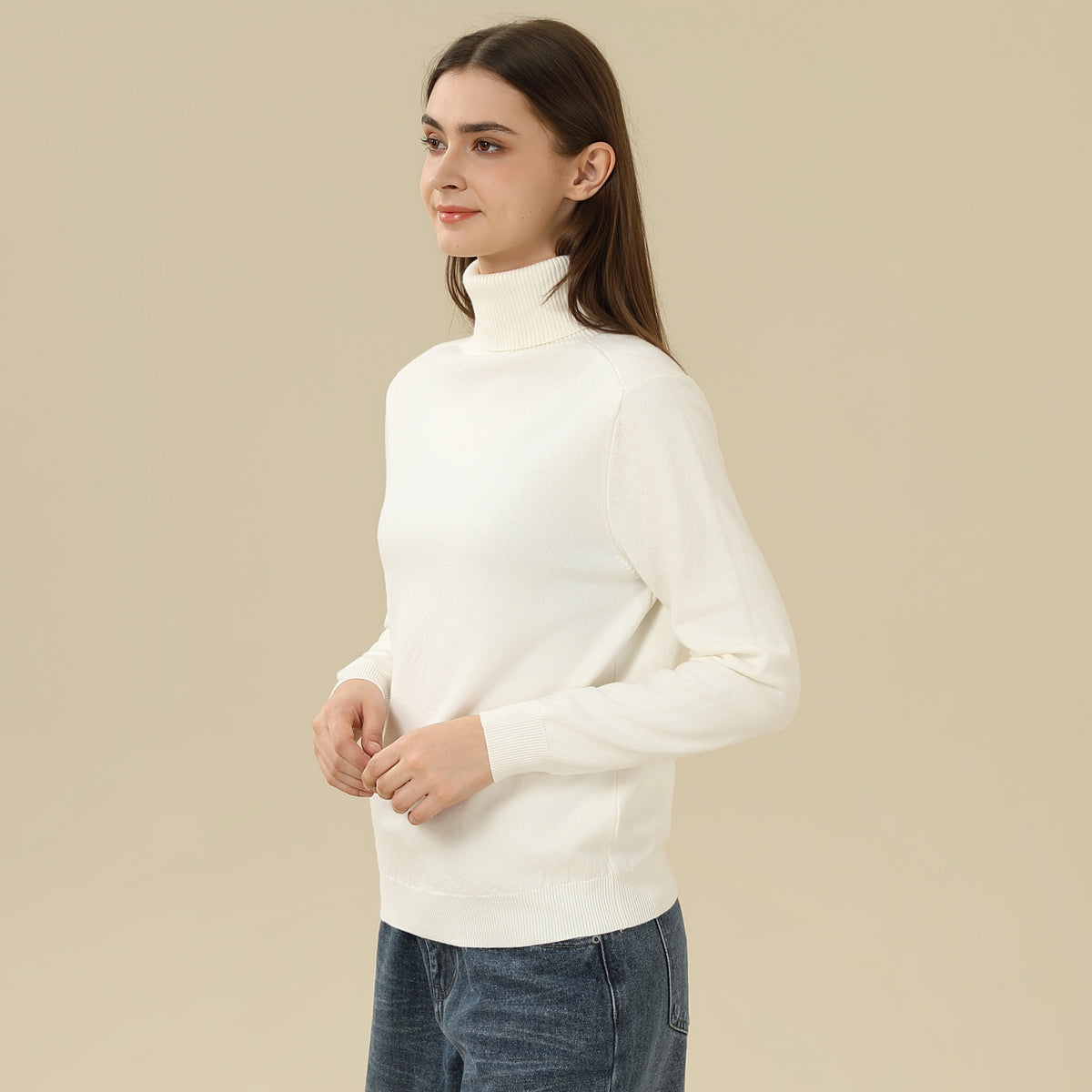Plain Sweater For Women