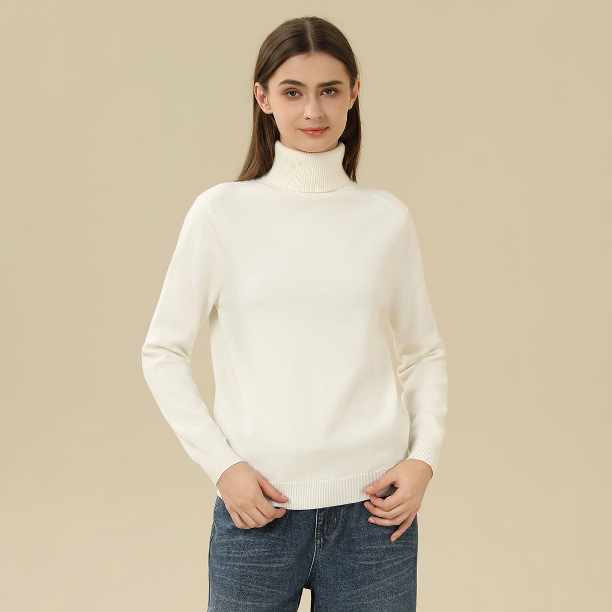 Plain Sweater For Women