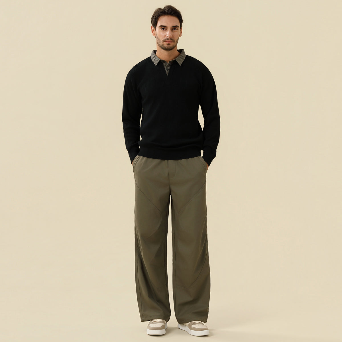 Plain Sweater For Men