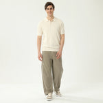 Jacquard Polo Shirt For Men