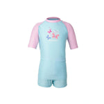 Pink Blue Swimsuit for Girls Image