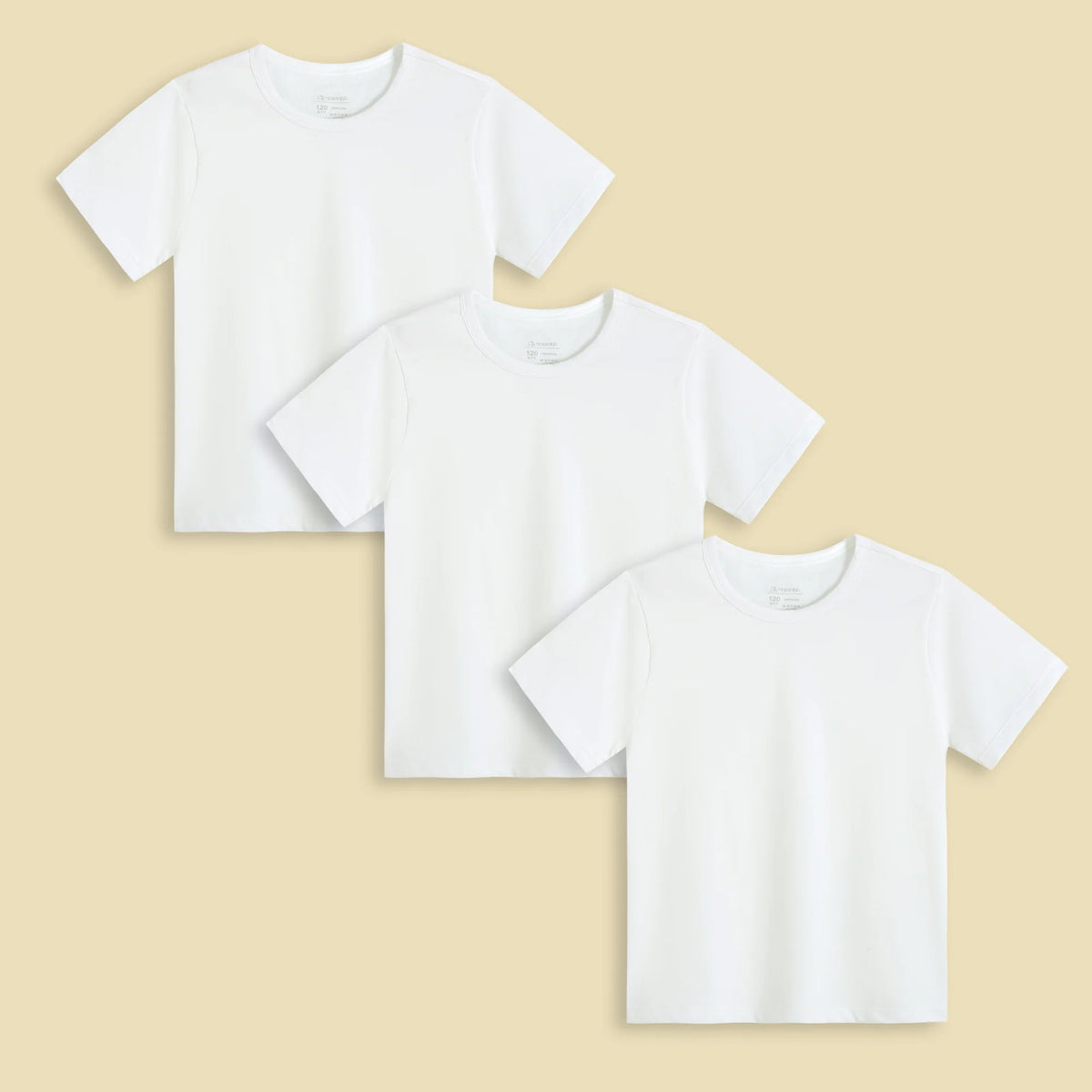 Plain T.Shirt-3Pc For Boys